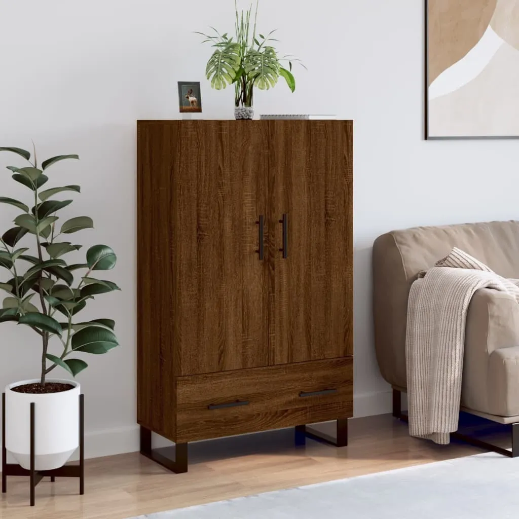 Credenza Alta Maison Exclusive Rovere Marrone 69,5x31x115 cm