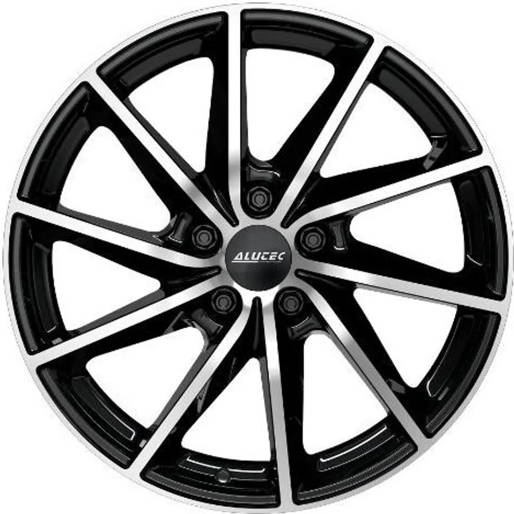 Jante alu 16 pouces ALUTEC Singa Noir Poli - 4x108 ET23 alésage 65.1