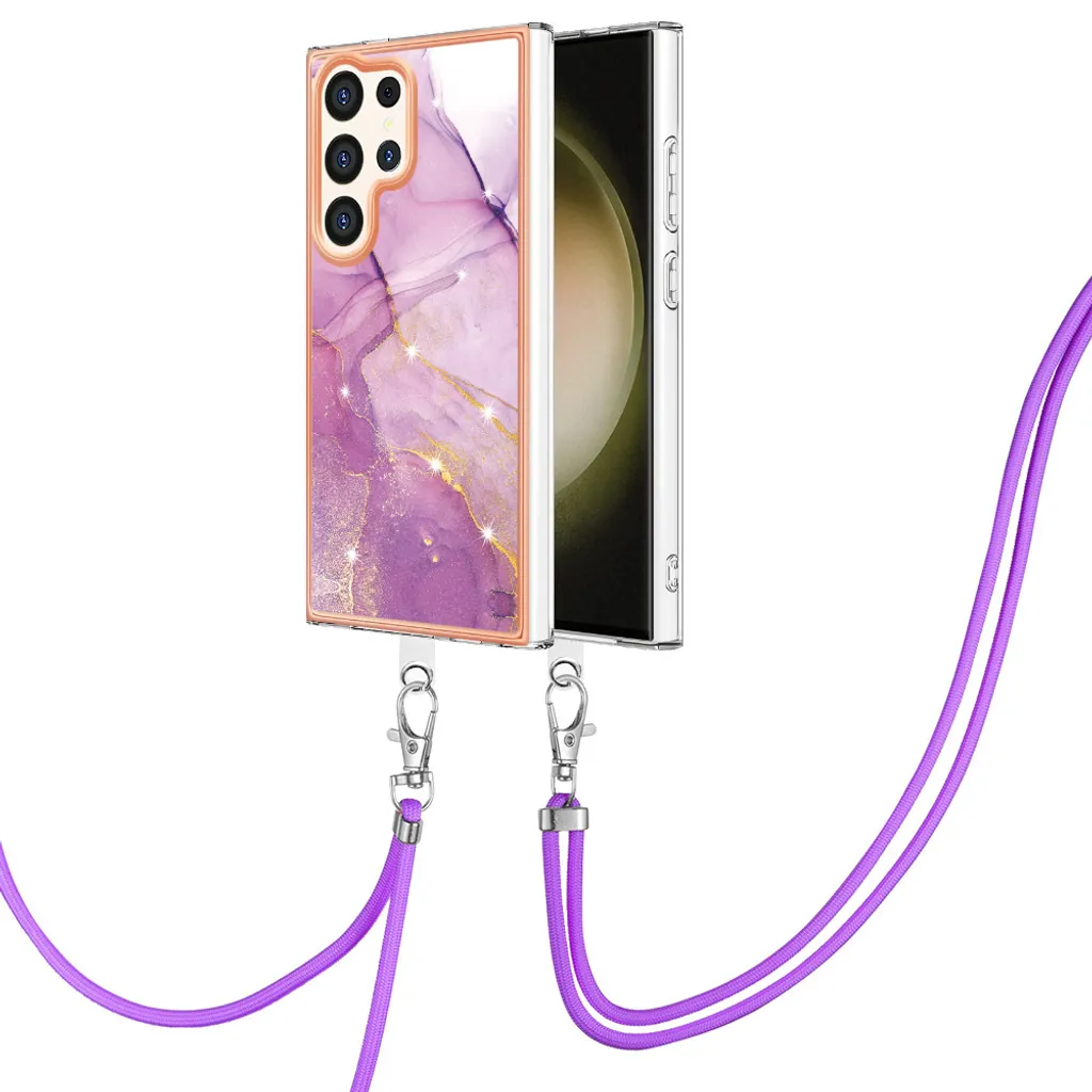 Custodia Protettiva Samsung S25 Ultra Rosa TPU Paraurti Soft