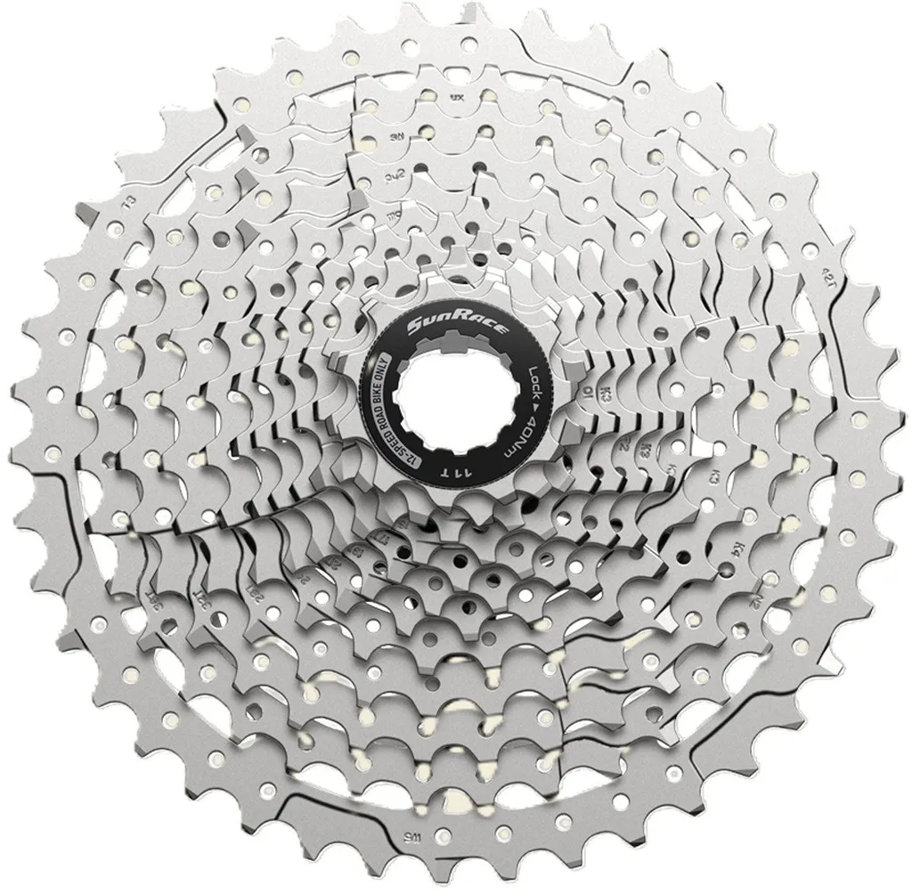 Cassette 12 vitesses SunRace CSRZ800 pour vélo de gravel 11-42