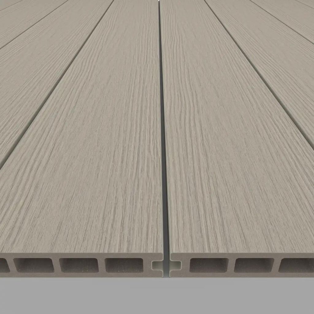WPC Terrassendiele 25x140 mm ummantelt Antique 70 cm : Antique : 70 cm