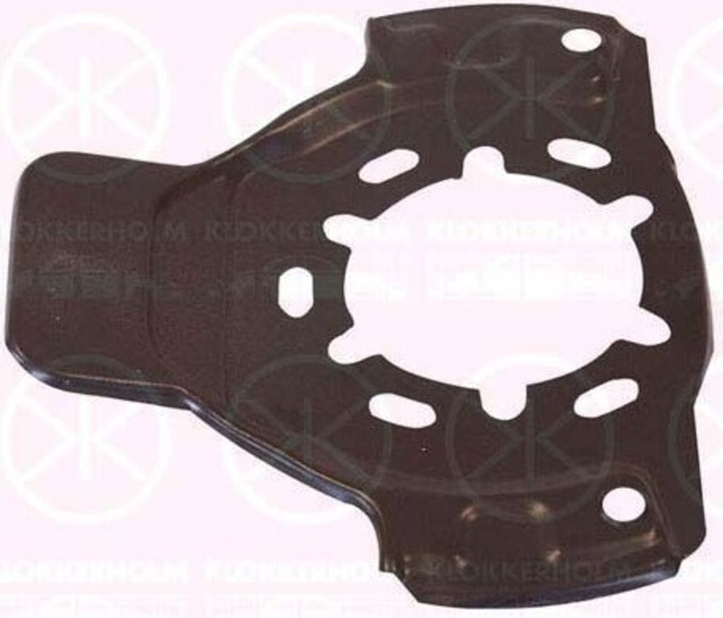KLOKKERHOLM Spritzblech Bremsscheibe für OPEL Astra G CC (T98) Vorne 5051379 Ankerblech