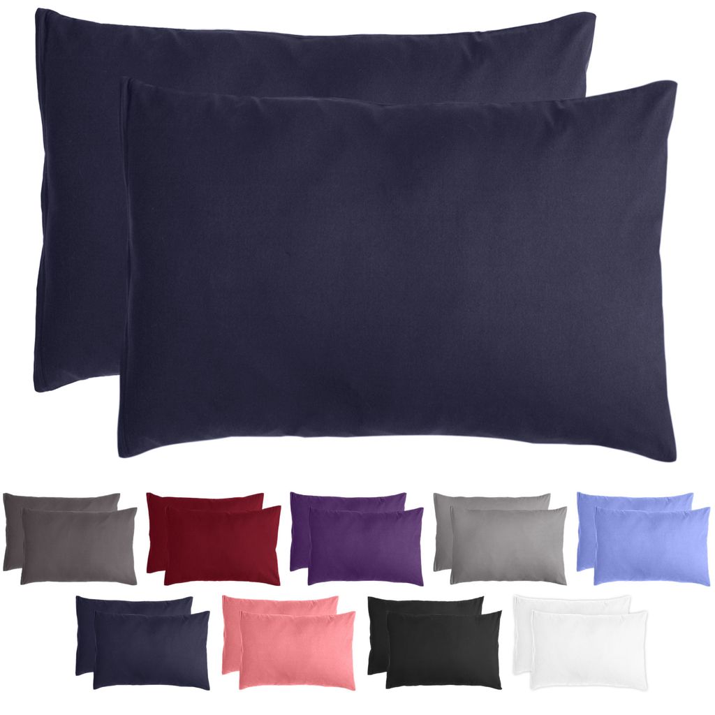 Komfortec Premium Kissenbezüge 2er Set 50x70 cm mit Produktbild 