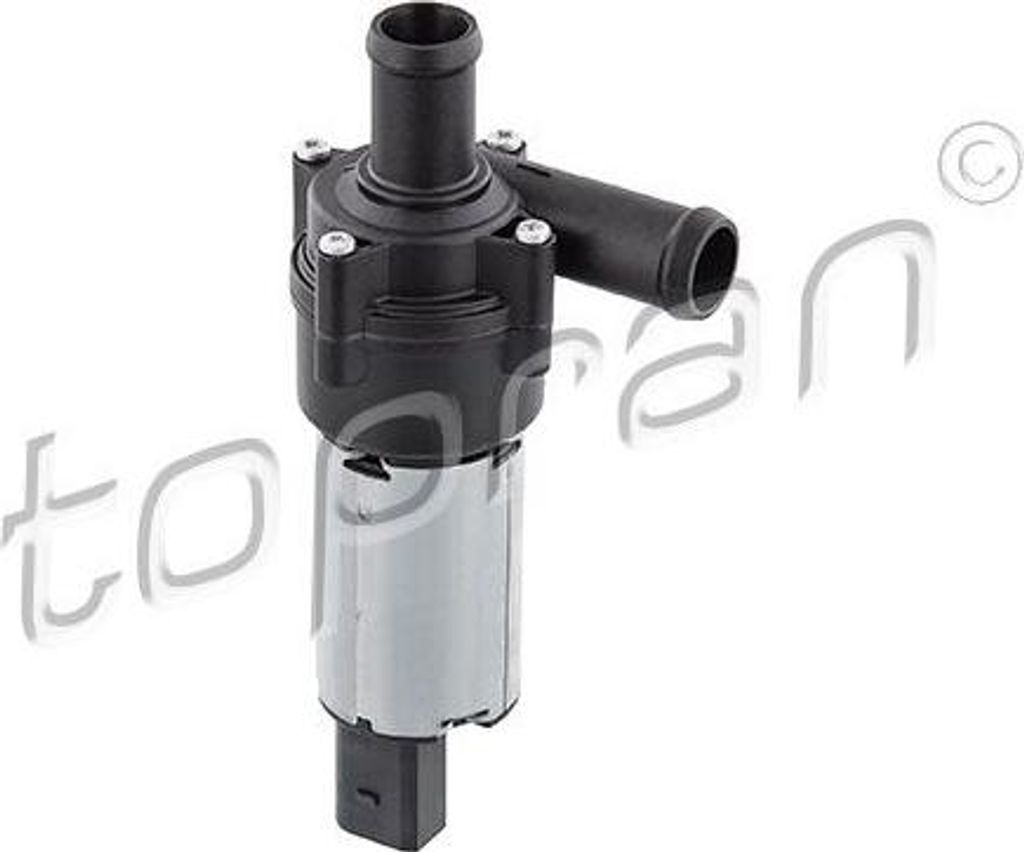 TOPRAN 111 119 Zusatzwasserpumpe OE 1J0965561 kompatibel mit Transporter IV, Touareg, Sharan, Polo 9N, Passat 3B, Golf V, Golf IV, EOS, Bora, Toled...