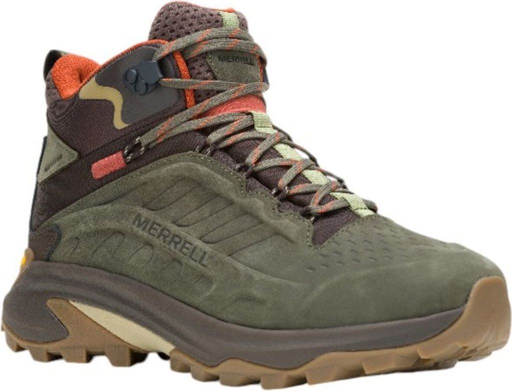 Merrell Moab Speed 2 Leather Mid, Olive