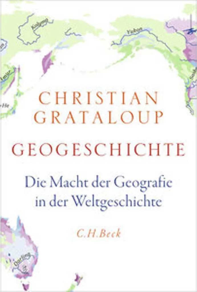 Geogeschichte grand format avec plateau illustré et cartes détaillées