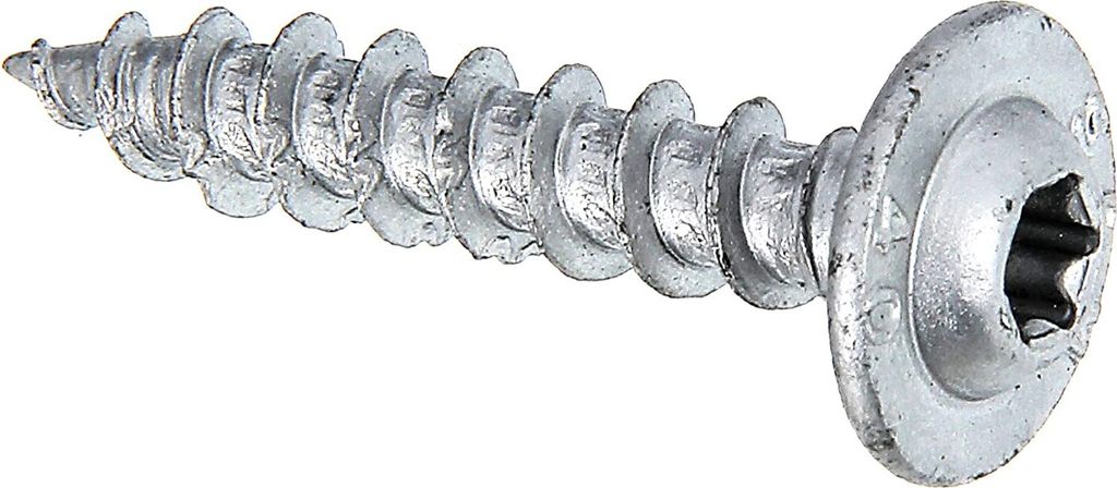 Alberts Holzschrauben Speed | Ruspert silber | Ø7 x 40 mm | 50er Set