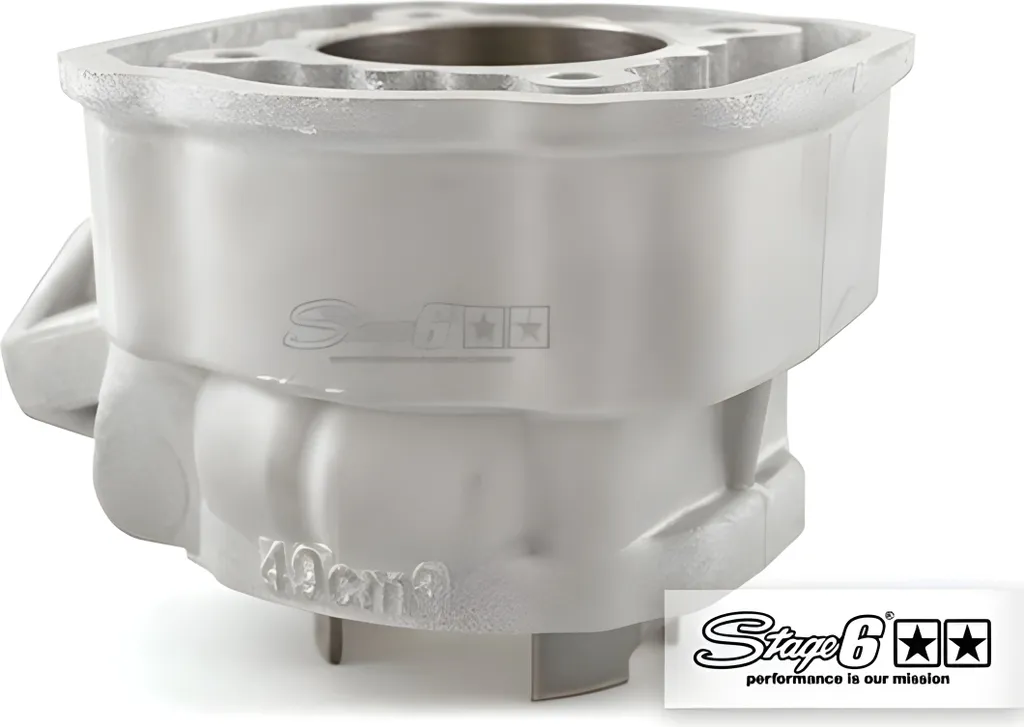 Kit Stage6 88cc Big Racing Derbi E3 course 45mm : Puissance et Couple