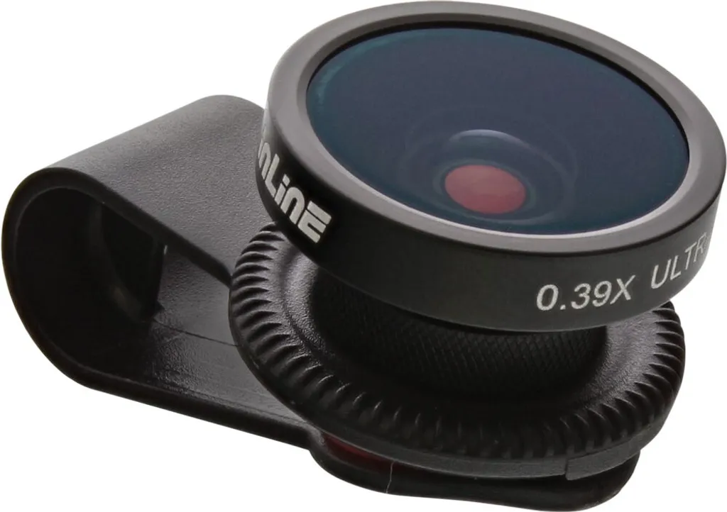 Objectif Photo Smartphone pour Voyage et Macro InLine 55490 Complet