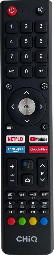 Telecomando ChiQ GCBLTV02 ADBBT Originale per Smart TV 4K UHD - 1
