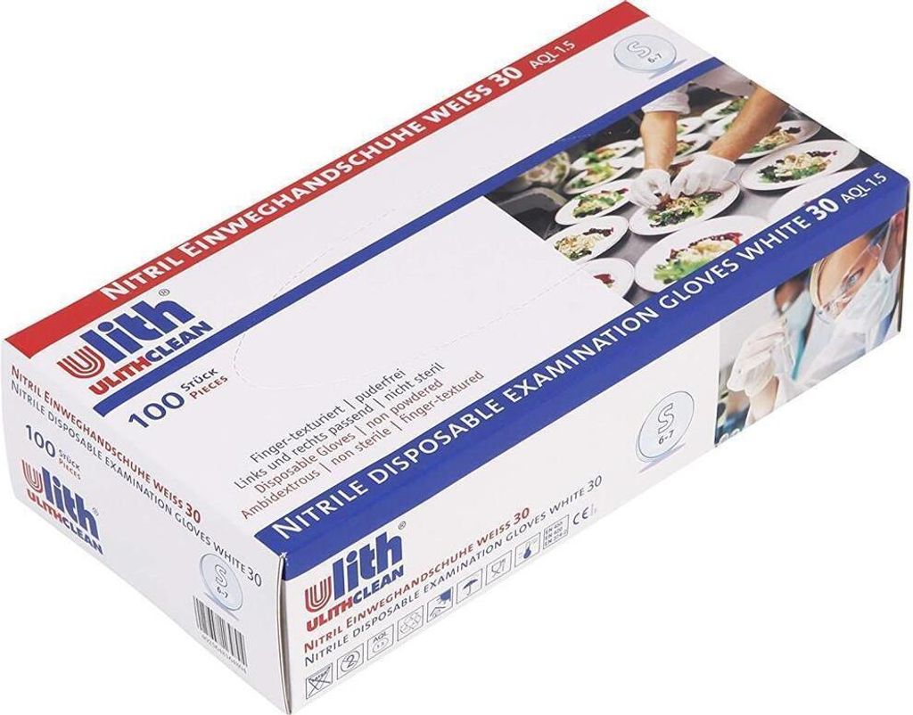 Hochwertige Nitril Einweghandschuhe Gr. M 100 Stück Blau – Schutz für sensible Haut & Hygiene