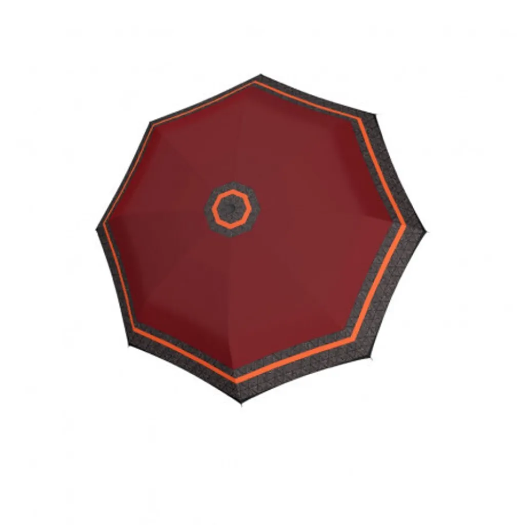 Doppler Ombrello Tascabile Fiber Magic Rosso Style Berry Border Online