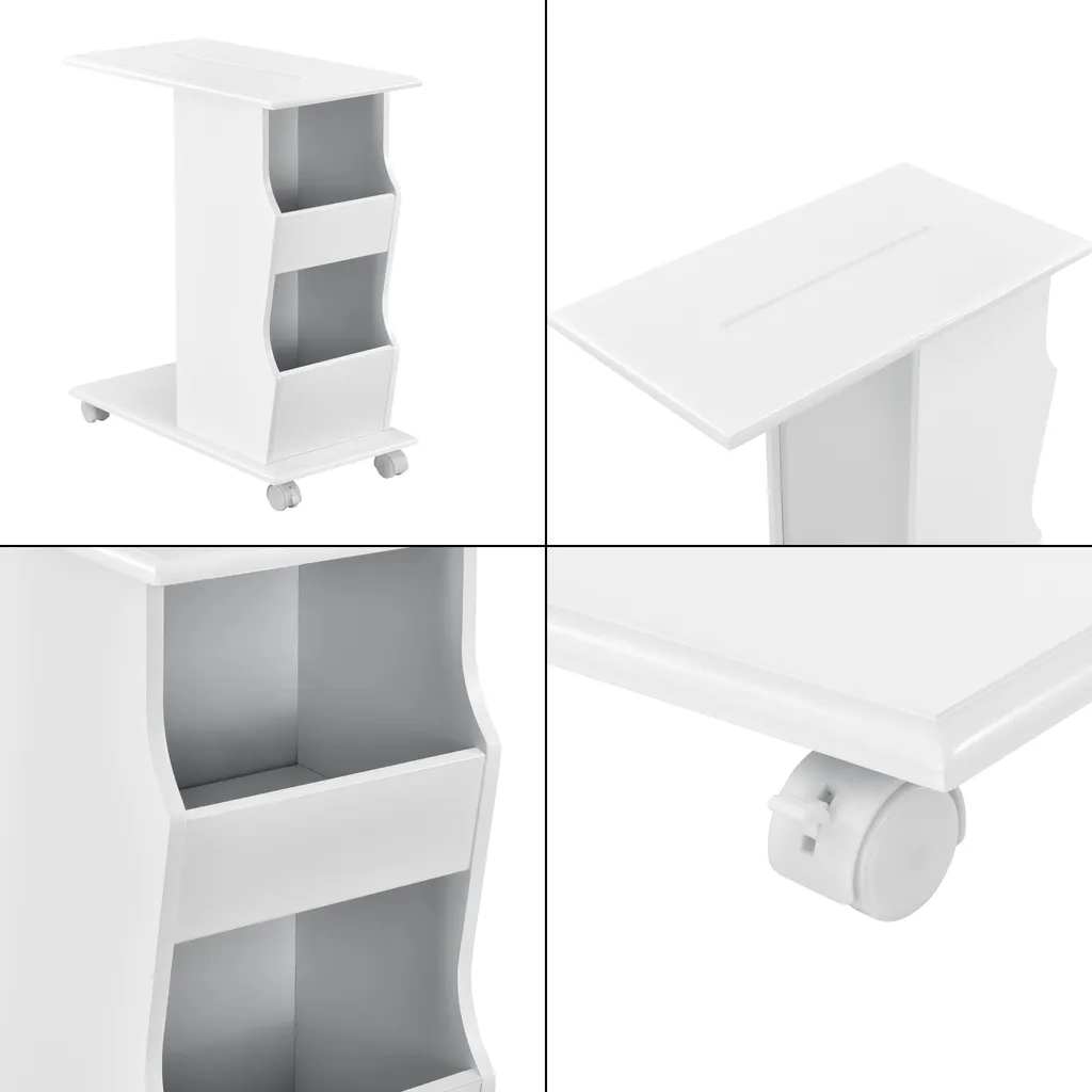 Table d'appoint mobile pour optimiser les petits espaces du salon - 5