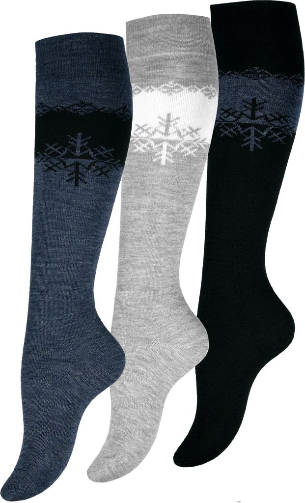 Cotton Prime® THERMO Kniestrümpfe 3 Paar, Produktbild 