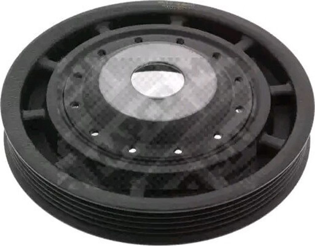 MAPCO 43155 Riemenscheibe Kurbelwelle für RENAULT Clio III Schrägheck (BR0/1, CR0/1) 155mm