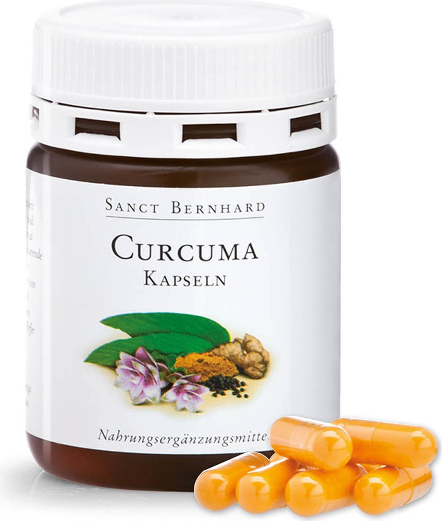 Sanct Bernhard Curcuma-Kapseln - 60 Kapseln