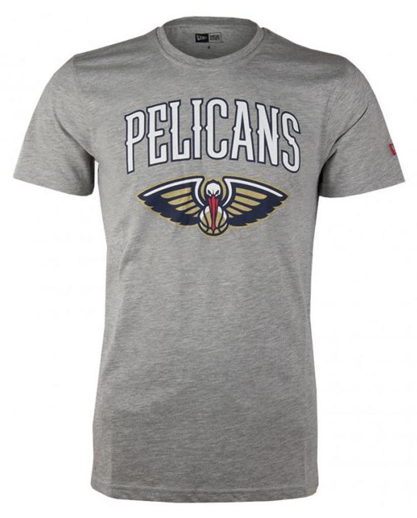 T-Shirt NBA New Orleans Pelicans New Era Team logo Gris Image du produit 