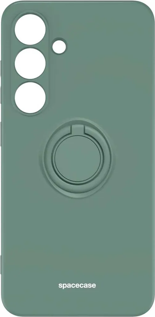 Custodia Galaxy S24 Verde SpaceCase: Stile e Presa con Anello Ring - 4