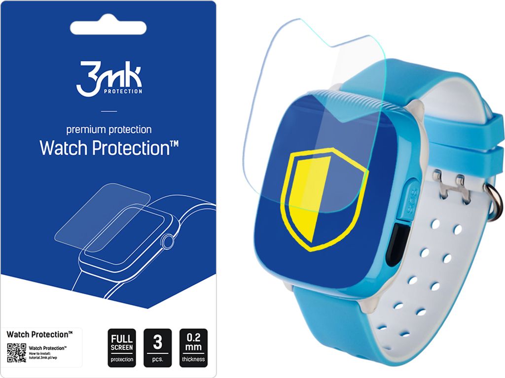 3mk Display Schutzfolie Watch Protection für Garett Sweet 2 0,2mm (3 Stück)