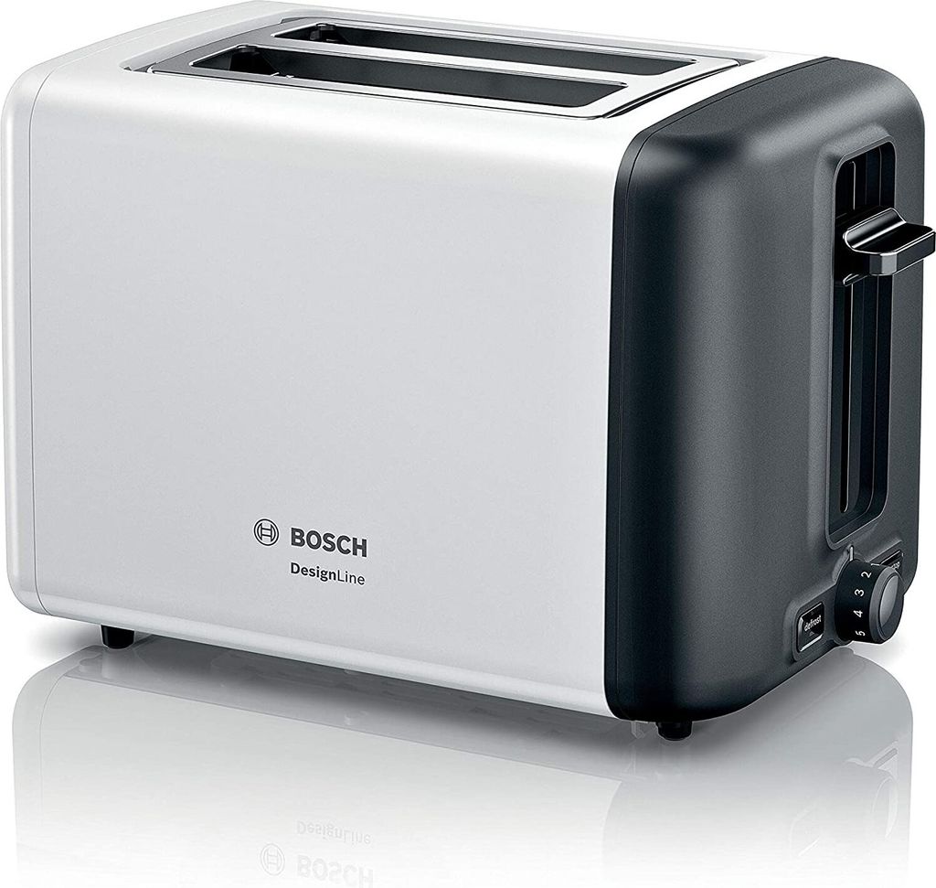 Bosch TAT3P421DE Toaster 2 Scheiben Brötchen-Aufsatz Produktbild