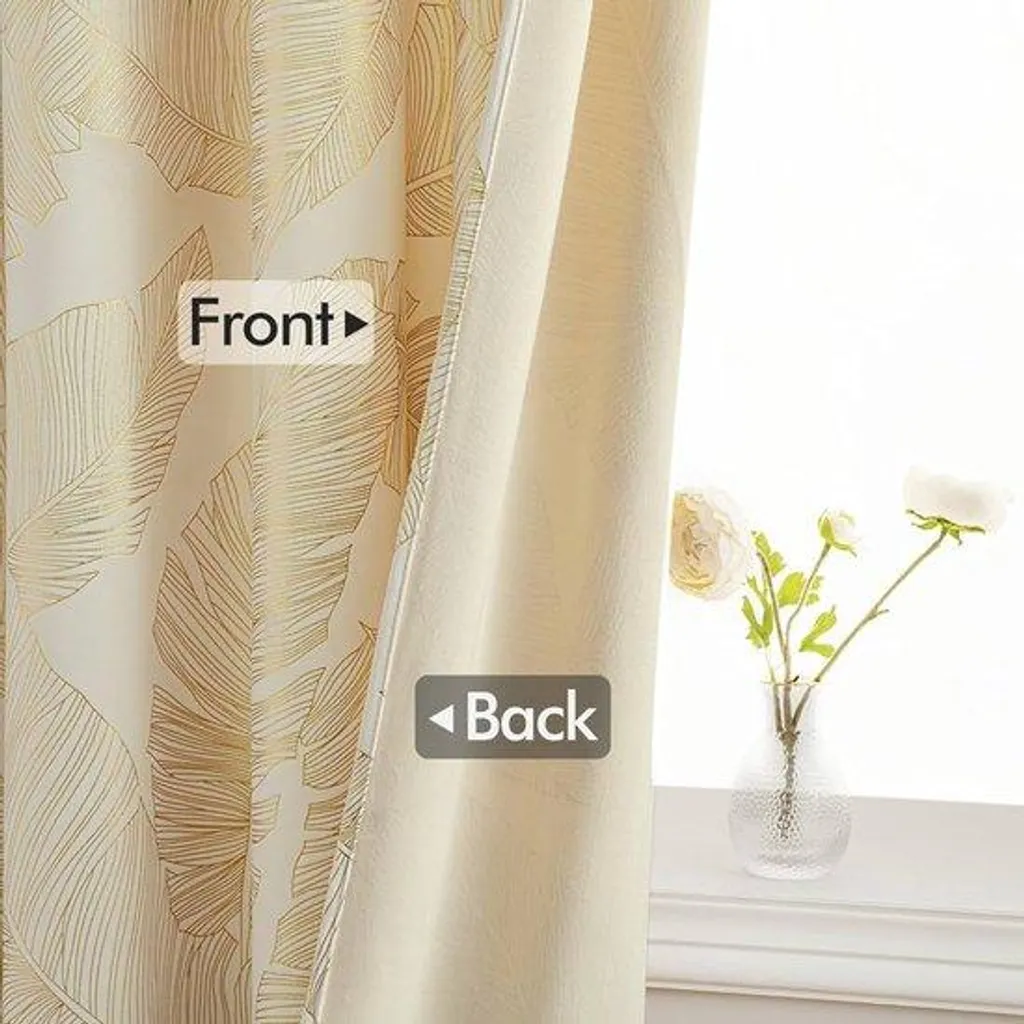 Rideaux chambre occultants crème 140x280 - lot de 2 doux style volanté