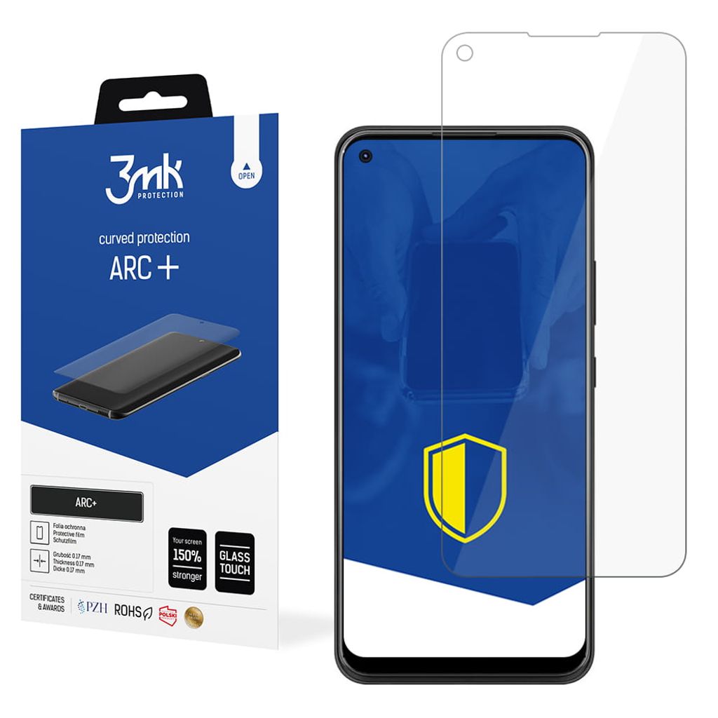 3mk Display Schutzfolie ARC+ für ZTE Blade X1 5G 0,17mm Produktbild 