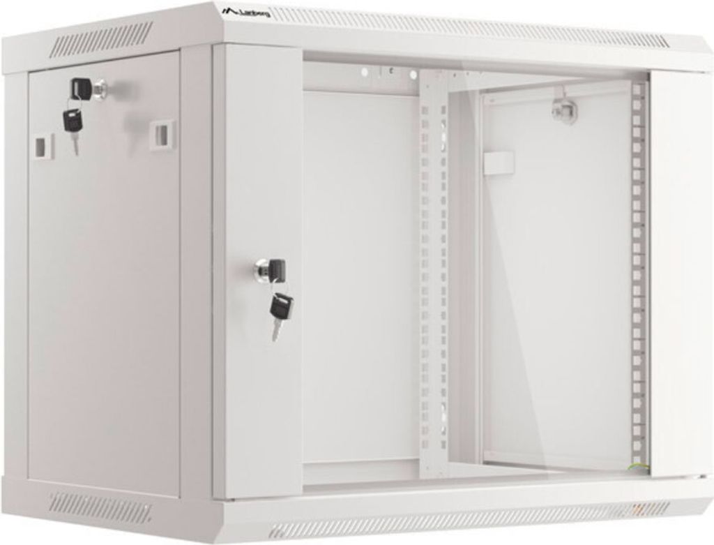 Lanberg WF01-6409-10S, Wandmontiertes Regal, 9U, 60 kg, 18 Produktbild 