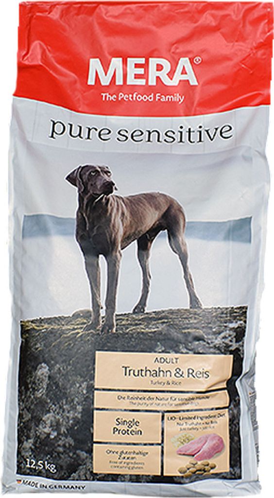12,5 kg Mera Dog Truthahn & Reis Produktbild 