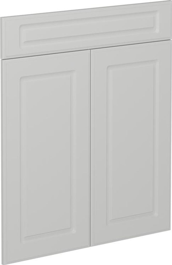 Küchenfront Vicco R-Line Weiß Landhaus 59.6 x 70.8 cm Produktbild 