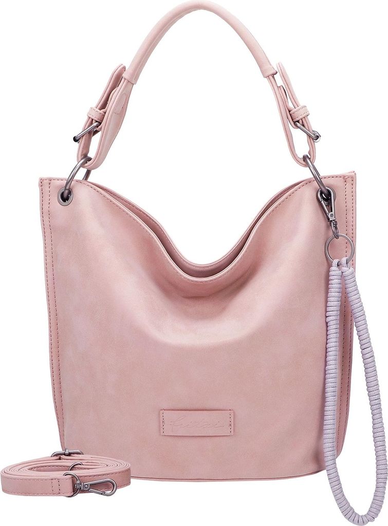 Fritzi aus Preußen Schultertasche Umhängetasche Fritzi Vintage Shoulder Bag Candy rosa
