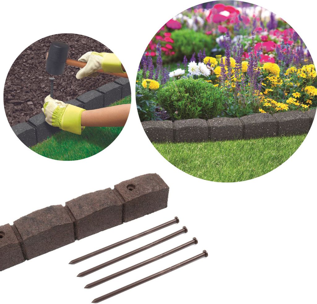 Gartenpalisade Rasenkante Beeteinfassung Beetumrandung 120 Produktbild 