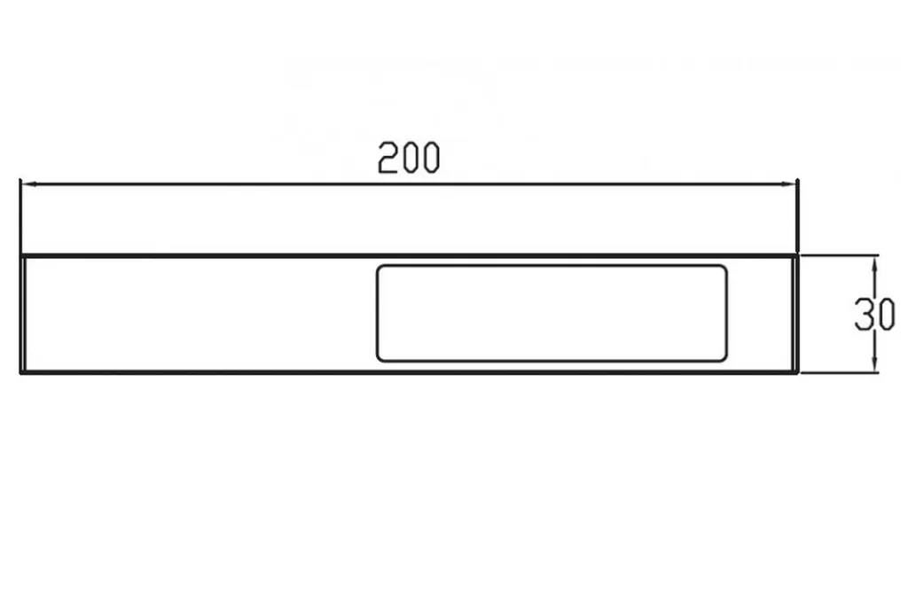Neoplan 2x2,2W Lampada LED Sottopensile Cucina - Luce Calda 3000K - 2