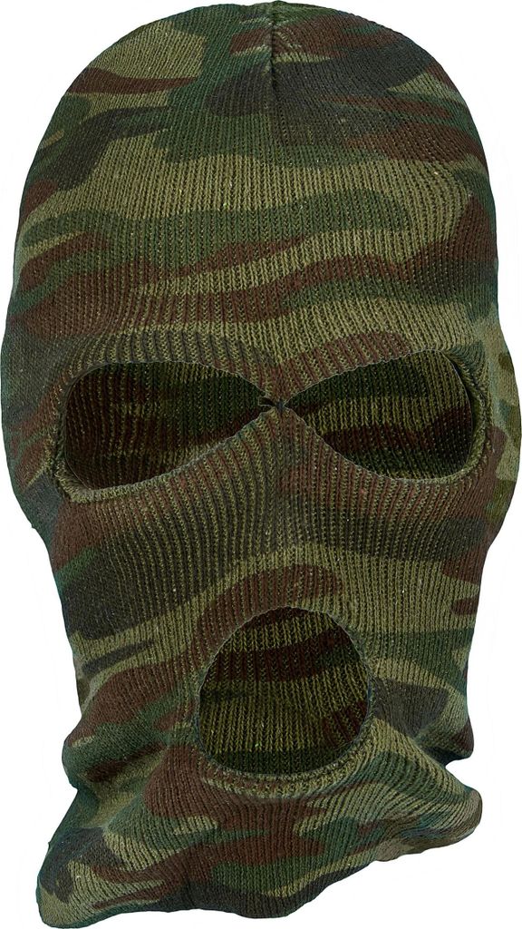 Militär-Tarnmaske Sturmhaube Kostüm-Accessoire camouflage - Einheitsgröße