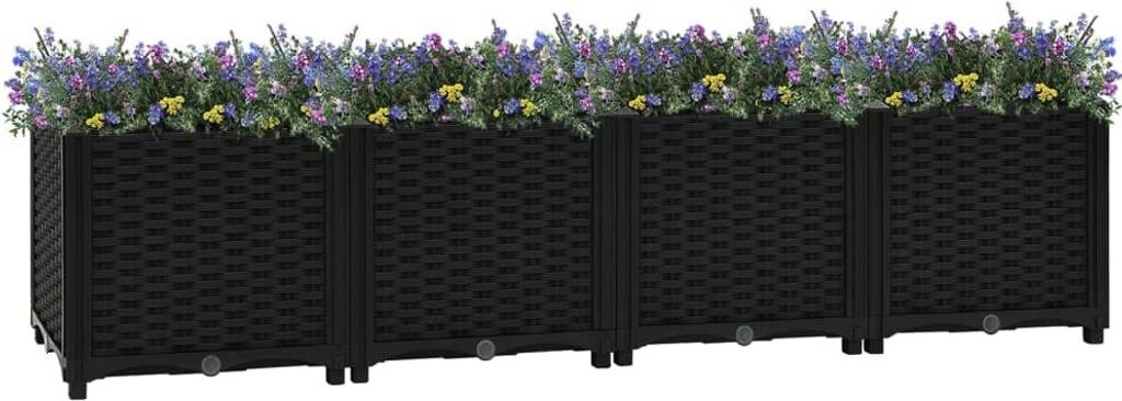 Donica Do Podniesionej Rabaty, 160X40X38 Cm, Polipropylen Zdjęcie produktu 