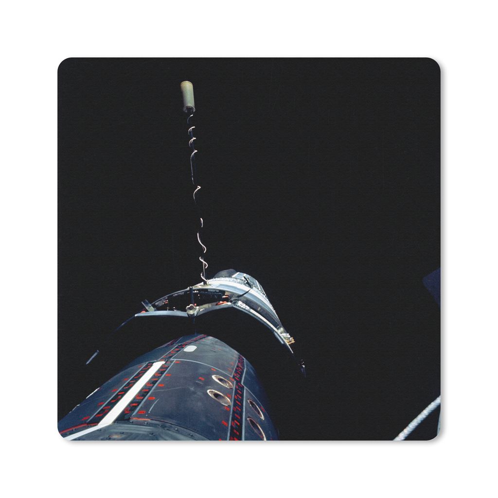 MuchoWow Mauspad Mousepad Nasa - Sattellit - Weltraum 30x30 cm - Mousepads - Maus Mat - Pad - Mausunterlage - Gaming