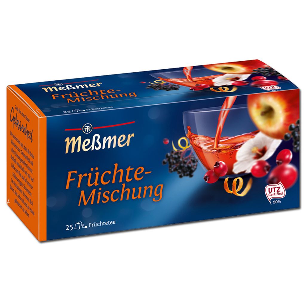 Meßmer Ovocná zmes 25 samostatne balených dvojkomorových Obrázok produktu 