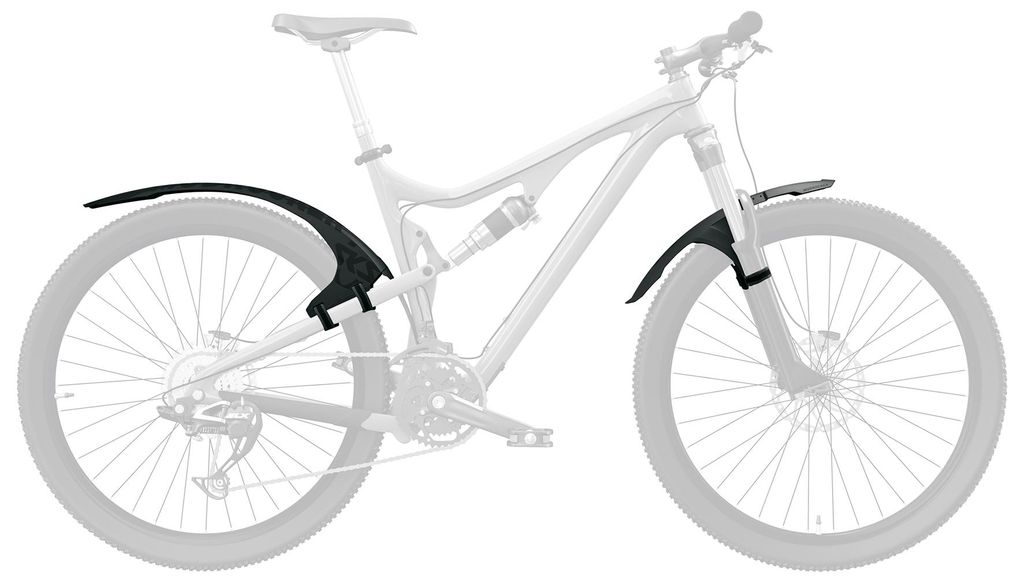 SKS Nightblade Garde-boue 29/27,5 Plus – Noir – Protection Contre Les Projections – Pour Vélo De Course