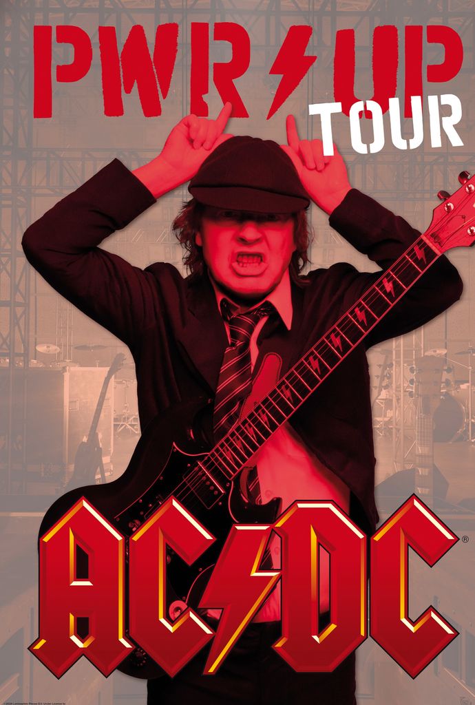 MB 235 - AC/DC PWR UP Tour Poster 61x91,5 cm
