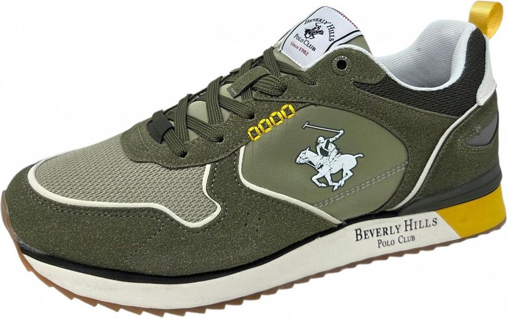 Beverly Hills Polo Dylan MIX Sneaker Grün in Gr. 40