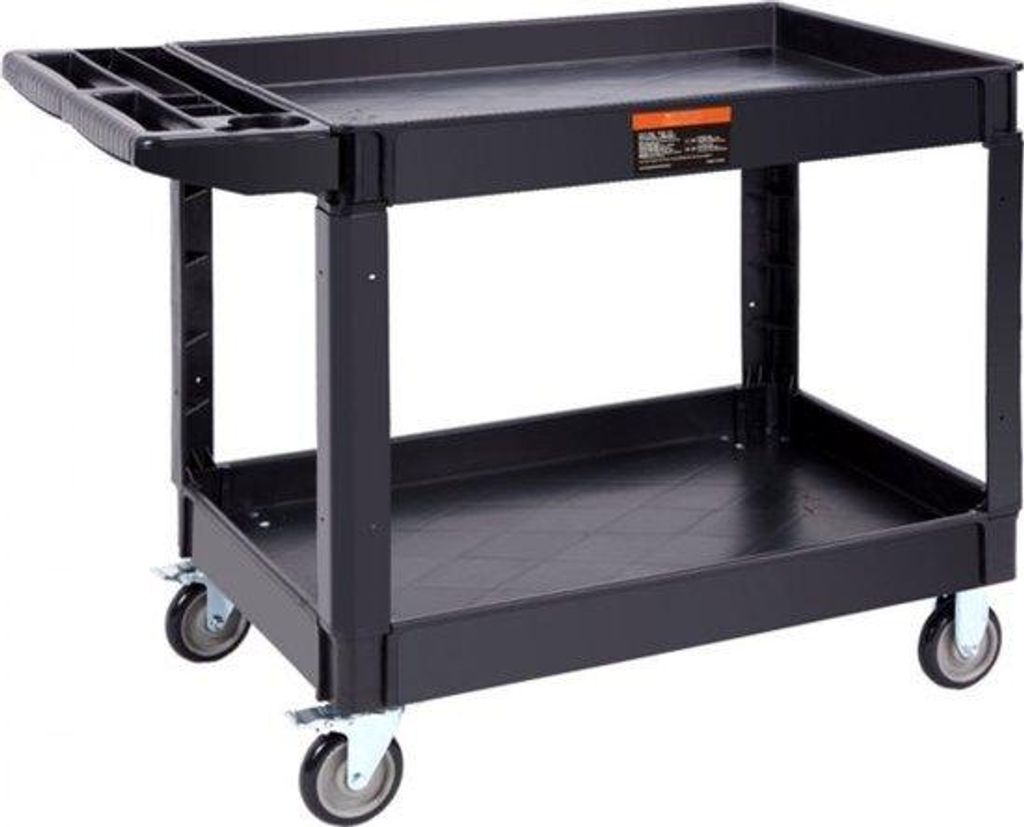 Servierwagen 249kg Tragfähigkeit verschließbare Räder