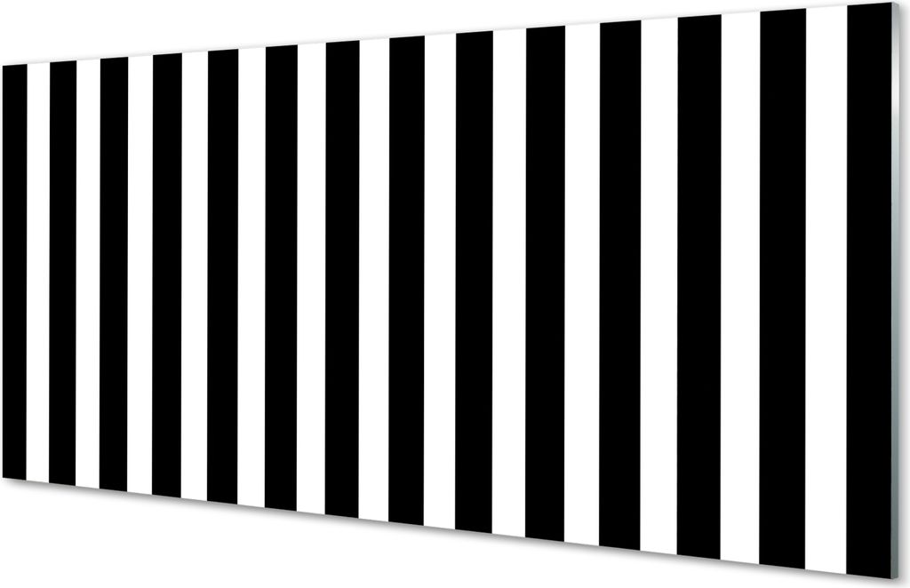 Glasbilder 120x60 Wandkunst Geometrische Zebrastreifen