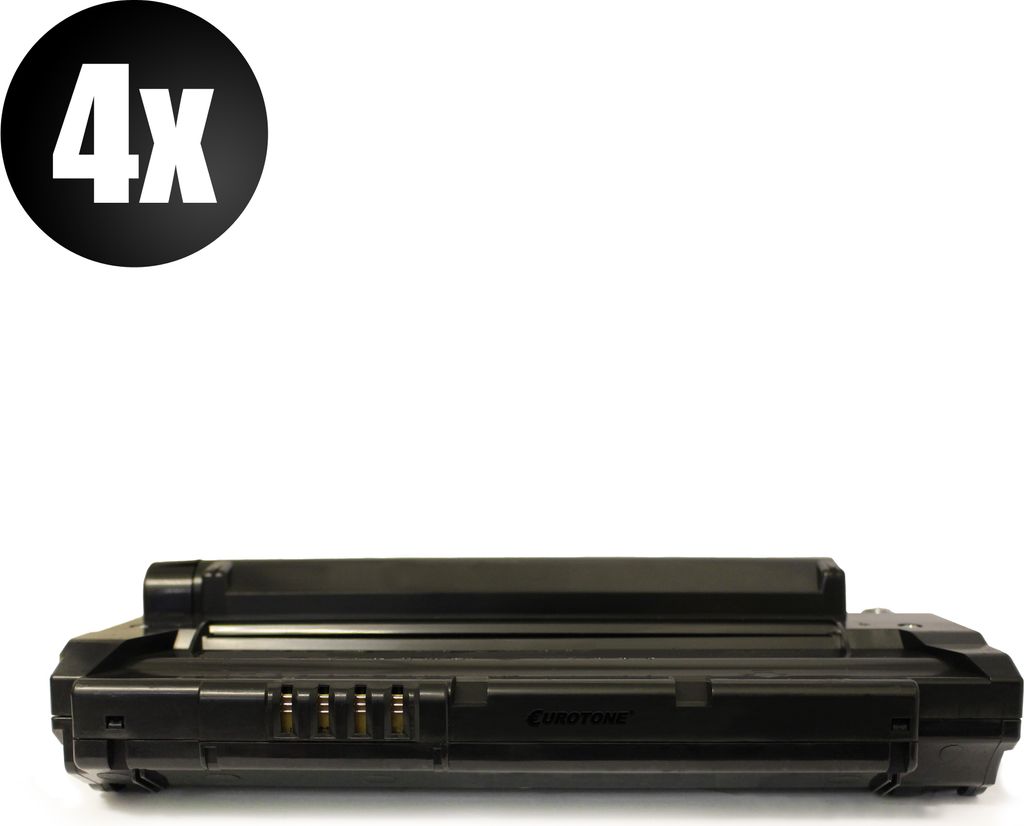 4x Eurotone Toner Alternative für Samsung SCX-D4200A Black Schwarz