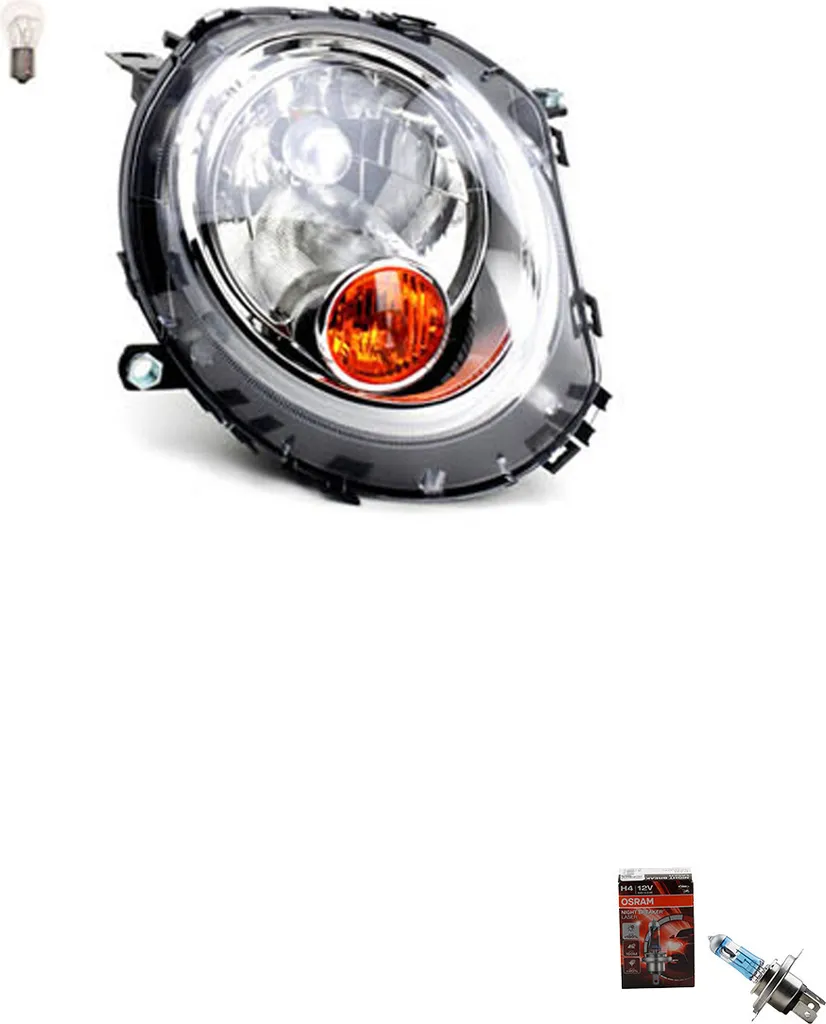 Look Nuovo Mini R56: Kit Fari Johns + Osram Night Breaker Laser H4