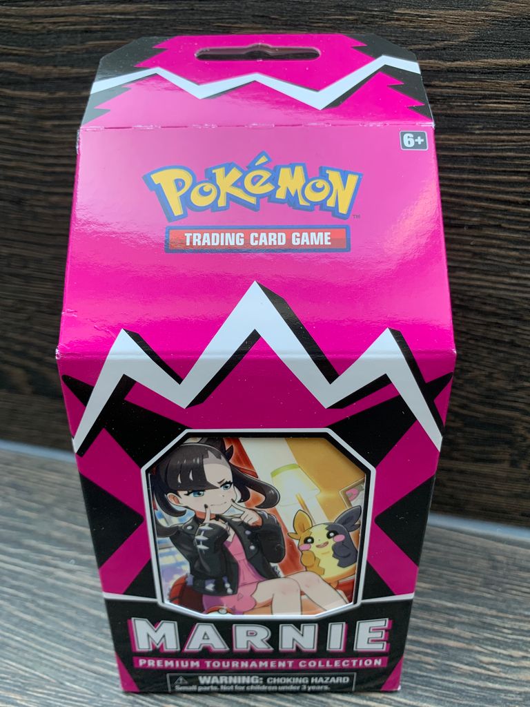Pokémon Marnie Tournament Collection Box Englisch Mary Immagine del prodotto 