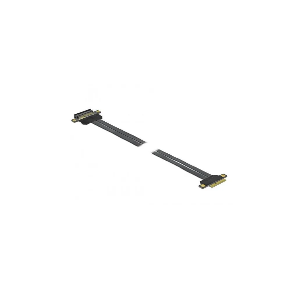 Extension PCI Express x4 souple Delock 85769 pour boîtier 1U et Mini-ITX