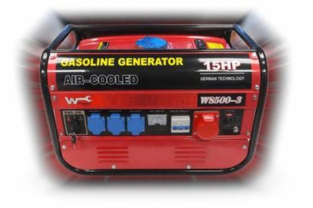 Stromerzeuger 8500W 4-Takt 7,5 PS Benzin Notstromaggregat Produktbild 
