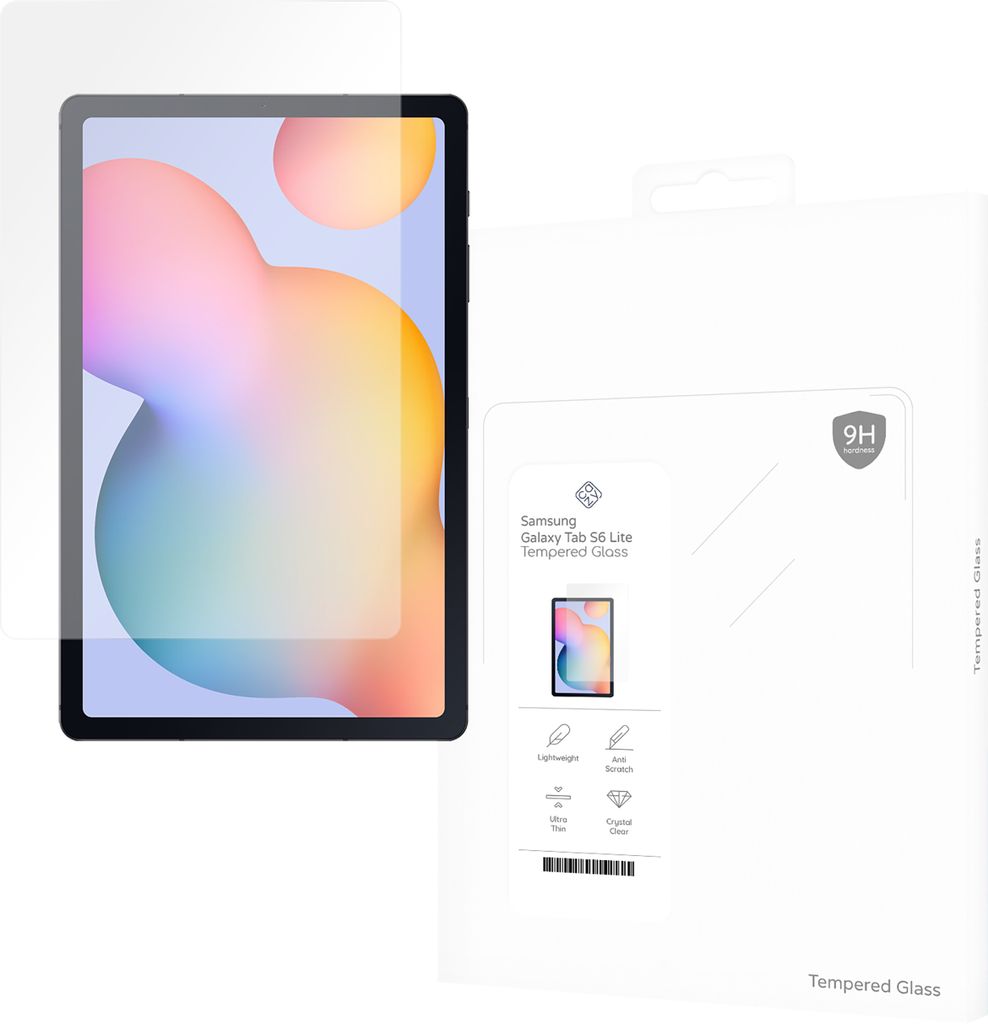 Schutzfolie Samsung Galaxy Tab S6 Lite - Panzerglas - Cazy - Transparant