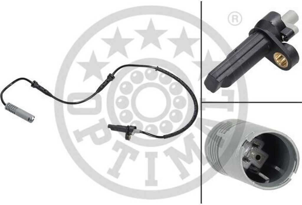OPTIMAL ABS Sensor Raddrehzahl Hinten für BMW 5 Limousine (E39) 06-S010
