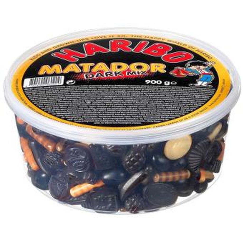 Haribo Matador Dark Mix 900g Produktbild 
