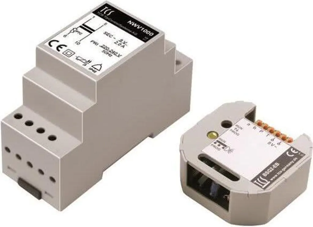 Bloc d'alimentation TCS NBV1000 pour interphonie et contrôle d'accès